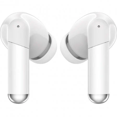 Muvit For Change Auriculares Bluetooth True Wireless M2404 (MCTWS0007) con ANC, ENC, Estuche con Pantalla, Autonomía 6h, Color Blanco